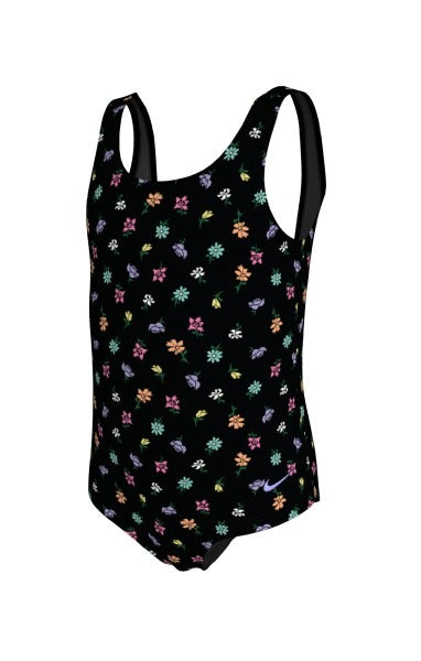 Nike Swim Crafted Blooms Little Girls' U-Back One Piece Swimsuit  Girls One Piece  Nike