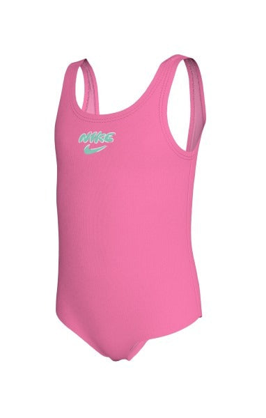 Nike Swim Doodle Floral Little Girls' U-Back One Piece Swimsuit  Girls One Piece  Nike