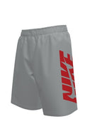 Nike Big Boys' Breaker Cutout Swoosh 7-Inch Brief-Lined Volley Short  Boys Volley Shorts  Nike