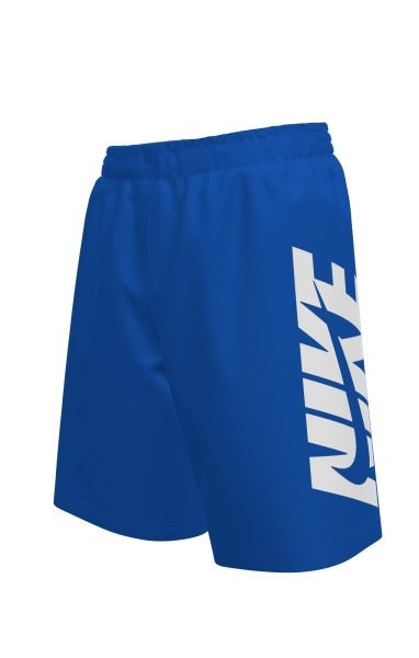 Nike Big Boys' Breaker Cutout Swoosh 7-Inch Brief-Lined Volley Short  Boys Volley Shorts  Nike