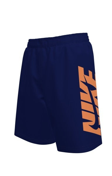 Nike Big Boys' Breaker Cutout Swoosh 7-Inch Brief-Lined Volley Short  Boys Volley Shorts  Nike