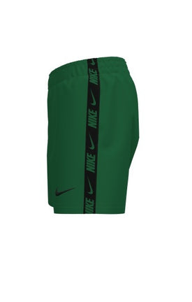 Nike Big Boys' Breaker Logo Tape 4-Inch Brief-Lined Volley Short