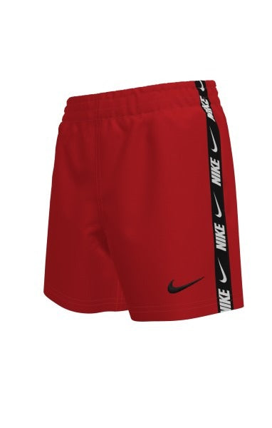 Nike Big Boys' Breaker Logo Tape 4-Inch Brief-Lined Volley Short  Boys Volley Shorts  Nike