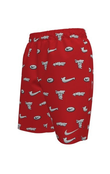 Nike Big Boys' Breaker Bubble 7-Inch Brief-Lined Volley Short  Boys Volley Shorts  Nike