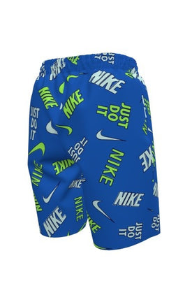 Nike Big Boys' Breaker Outline 7-Inch Brief-Lined Volley Short