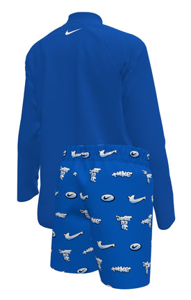 Nike Little Boys' Swim Long Sleeve Top & Short Set    Nike