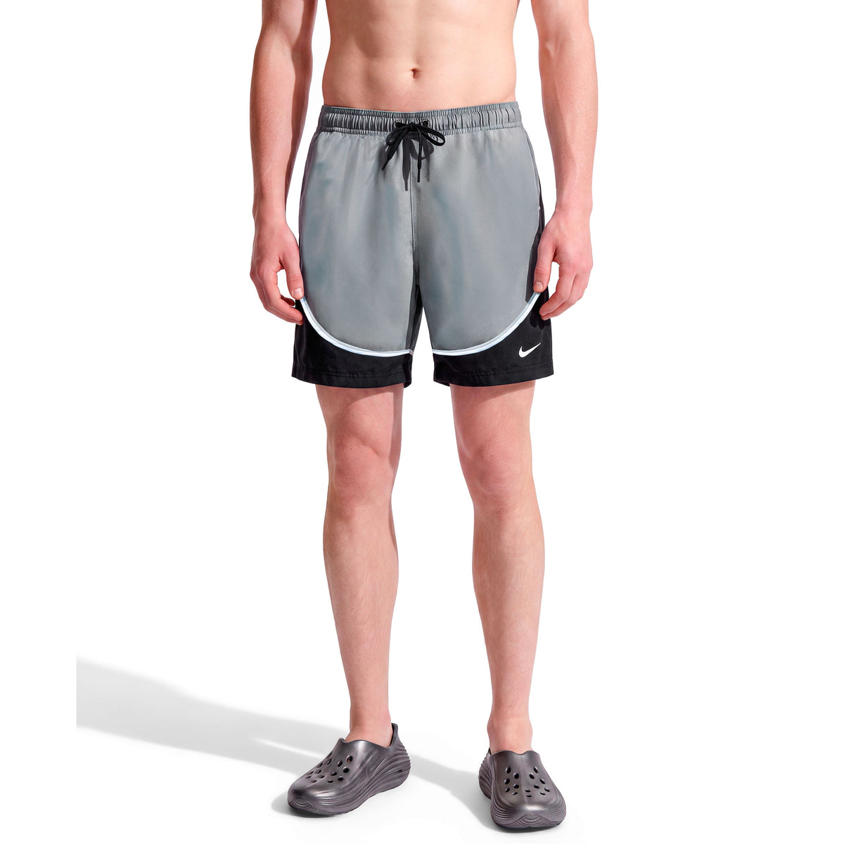 Nike Men's Swim Breaker 7 inch Two-Tone Brief-Lined Volley Short  Men's Volley Short  Nike