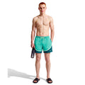 Nike Men's Swim Breaker 7 inch Two-Tone Brief-Lined Volley Short  Men's Volley Short  Nike