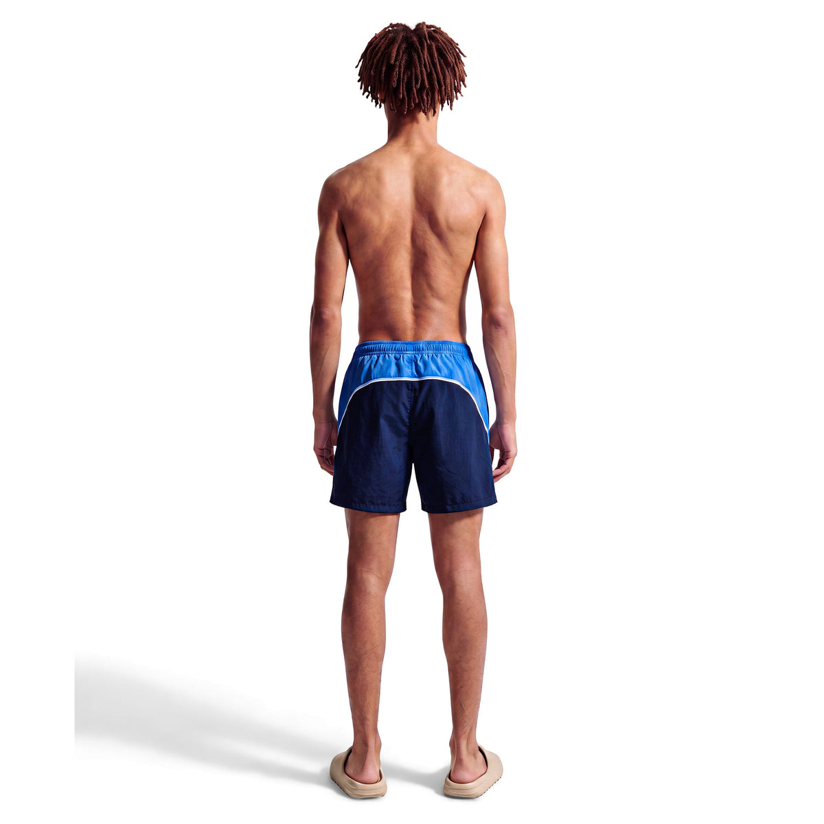 Nike Men's Swim Breaker 7 inch Two-Tone Brief-Lined Volley Short  Men's Volley Short  Nike