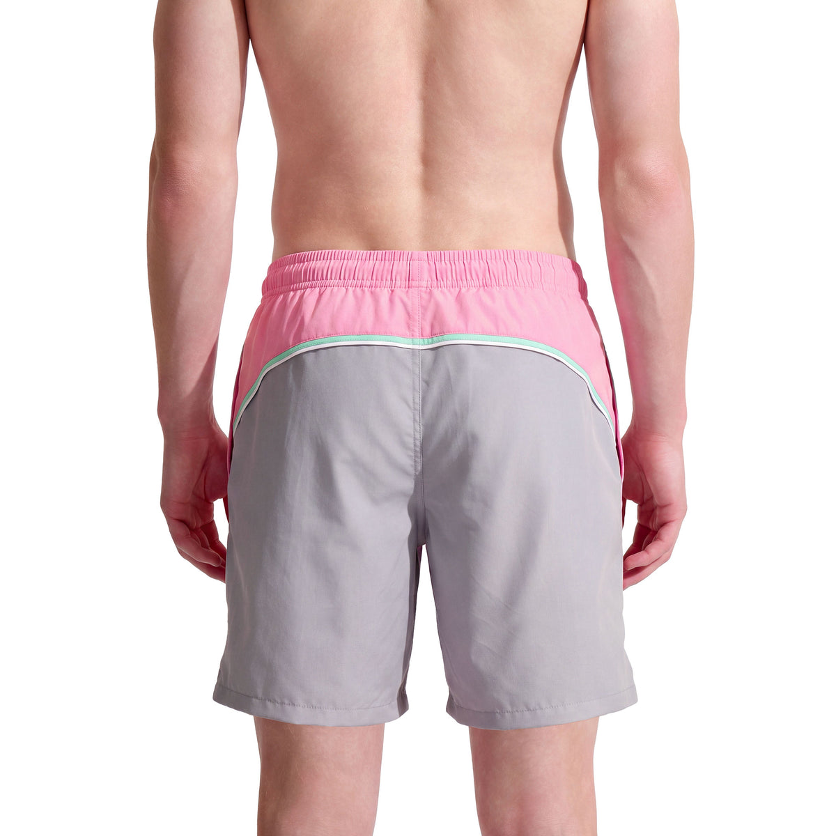 Nike Men's Swim Breaker 7 inch Two-Tone Brief-Lined Volley Short  Men's Volley Short  Nike