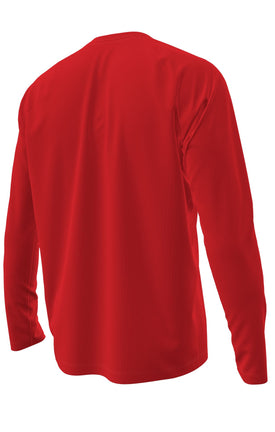 Nike Men's Swim Hydroguard Dri-FIT UV Long Sleeve Rashguard - Solid