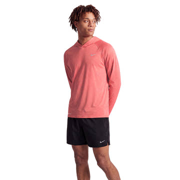 Nike Men's Swim Hydroguard Essential Dri-FIT UV Hooded Long Sleeve Top