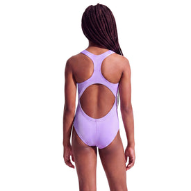 Nike Girls Essential Big Kids Racerback One Piece Swimsuit  Girls One Piece  Nike