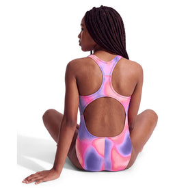 Nike Girls Multicolor Print Big Kids One Piece Swimsuit  Girls One Piece  Nike