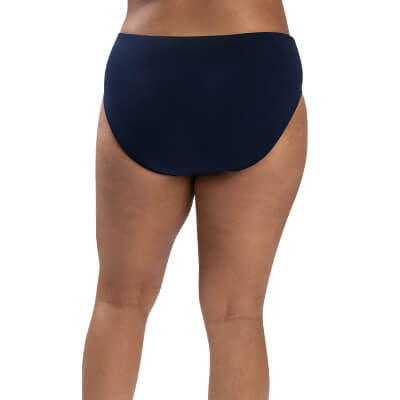 Dolfin Women's Aquashape Mid-Rise Moderate Brief  High Waist Bottom  Dolfin