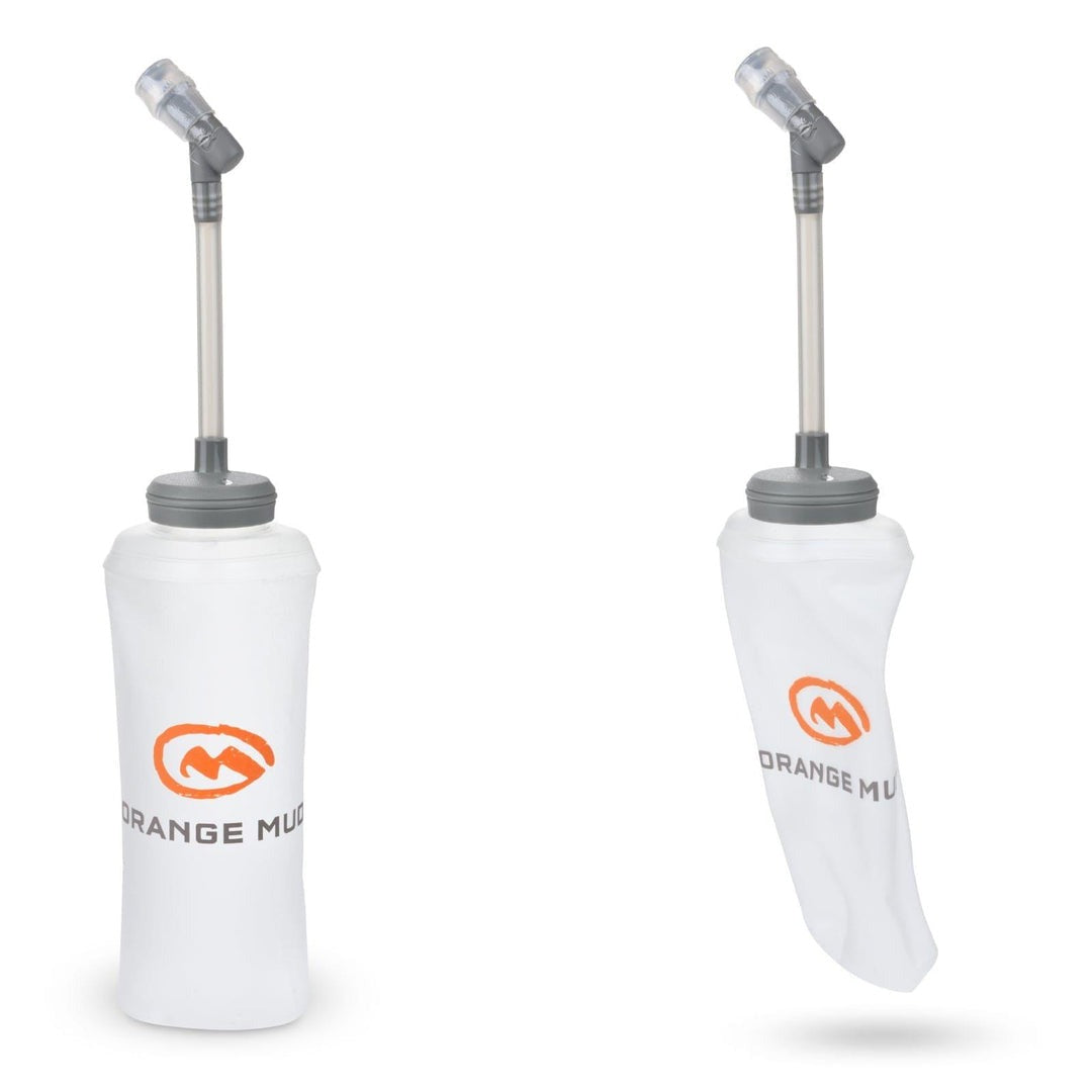 Orange Mud Ultraflask Hydrapak 600ml/20 oz Soft Flask  Water Bottles  Orange Mud