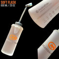 Orange Mud Ultraflask Hydrapak 600ml/20 oz Soft Flask  Water Bottles  Orange Mud