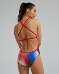 Tyr Durafast Elite Womens Crosscut Tieback One Piece Swimsuit - Unwaver  One Piece Swimsuits  Tyr