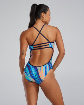 TYR Durafast Elite Women's Trinityfit Swimsuit - Riptidal  One Piece Swimsuits  Tyr