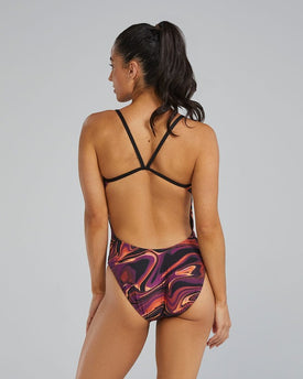 TYR Women's Furo Durafast Elite Cutoutfit One Piece Swimsuit    Tyr