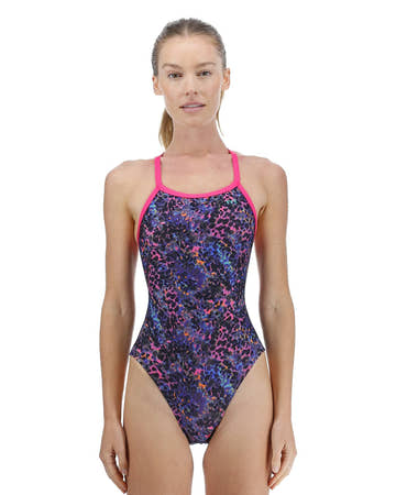 TYR Women's Durafast Elite Diamondfit One Piece Swimsuit - Stipple