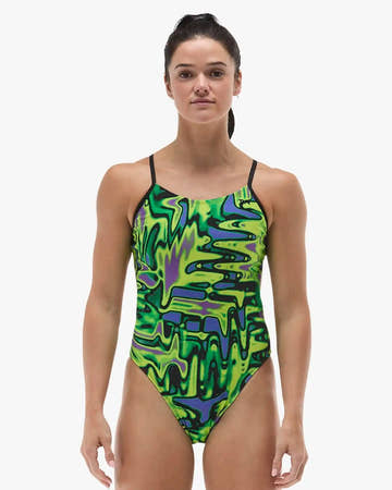 TYR Women's Flux Durafast Elite Cutoutfit One Piece Swimsuit