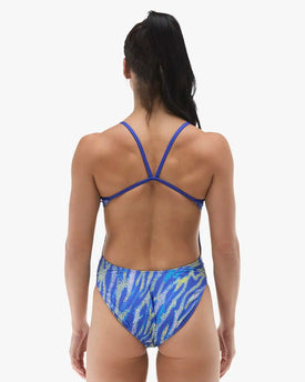 TYR Women's Serika Durafast Elite Cutoutfit One Piece Swimsuit  One Piece Swimsuits  Tyr