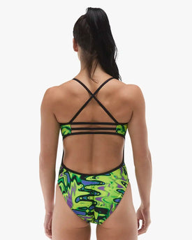 TYR Women's Flux Durafast Elite Trinityfit One Piece Swimsuit  One Piece Swimsuits  Tyr