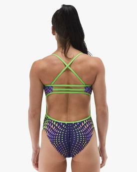 TYR Women's Nova Durafast Elite Trinityfit One Piece Swimsuit  One Piece Swimsuits  Tyr