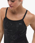 TYR Women's Zephyr Durafast Elite Diamond Fit One Piece Swimsuit  One Piece Swimsuits  Tyr