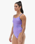 TYR Women's Bezold Durafast Elite Cutoutfit One Piece Swimsuit  One Piece Swimsuits  Tyr