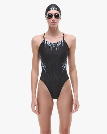 TYR Women's Triton Durafast Elite Cutoutfit One Piece Swimsuit