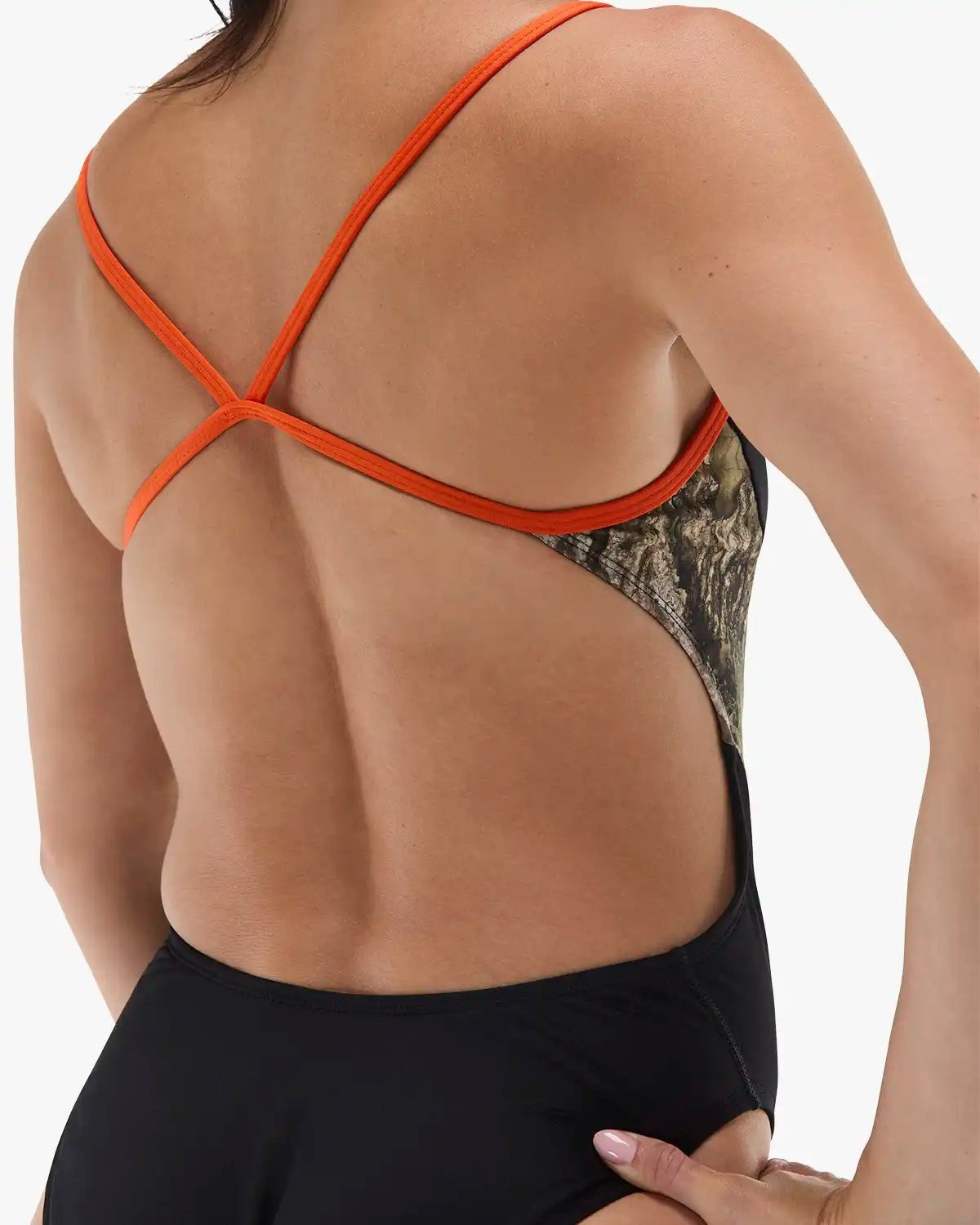 TYR Women's Realtree Apex Durafast Elite Cutoutfit One Piece Swimsuit  One Piece Swimsuits  Tyr