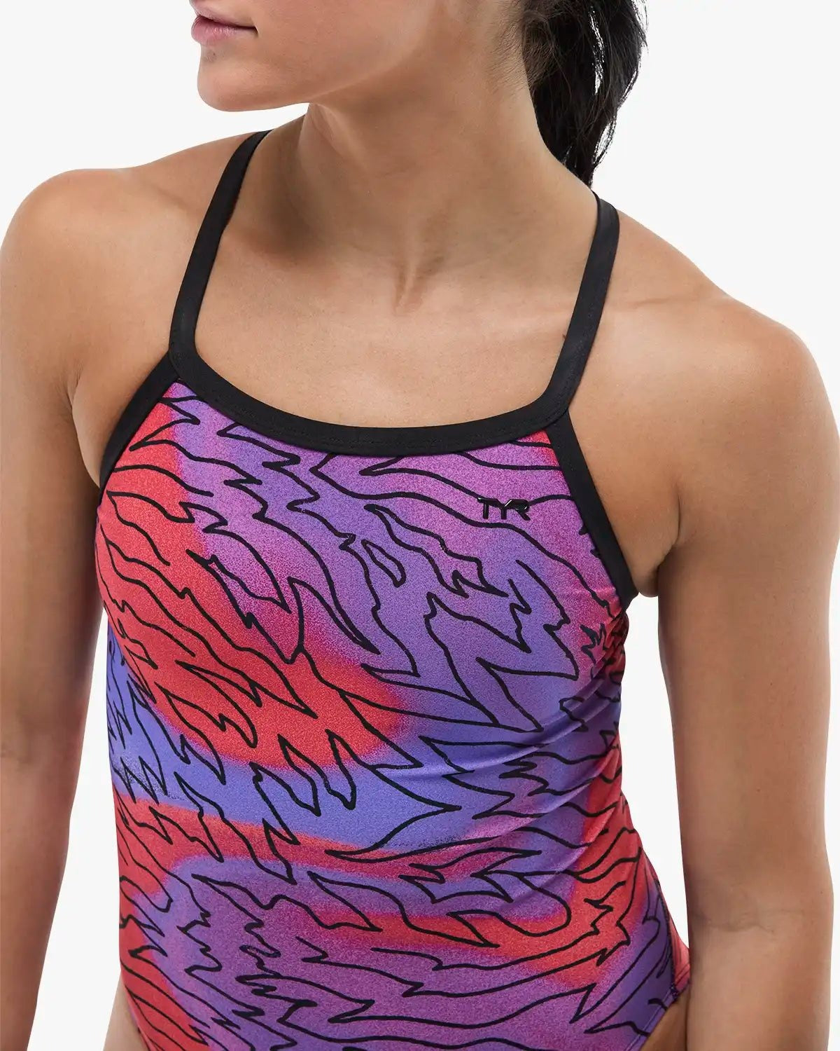 TYR Women's Hodori Durafast Elite Diamondfit One Piece Swimsuit  One Piece Swimsuits  Tyr