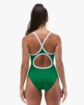 TYR Women's Solid Durafast Elite Diamondfit Fit Ledecky Swimsuit  One Piece Swimsuits  Tyr