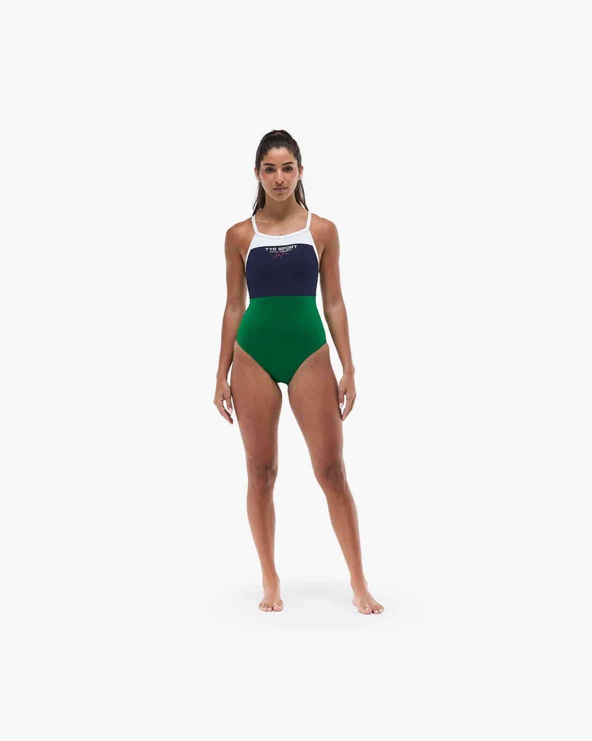 TYR Women's Colorblock Durafast Elite Diamondfit Fit Katie Ledecky Swimsuit  One Piece Swimsuits  Tyr