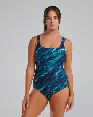 TYR Women's Durafast Elite Scoop Neck Controlfit One Piece Swimsuit - Impression