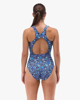 TYR Women's Zellari Durafast Elite Max Splice Controlfit One Piece Swimsuit  One Piece Swimsuits  Tyr
