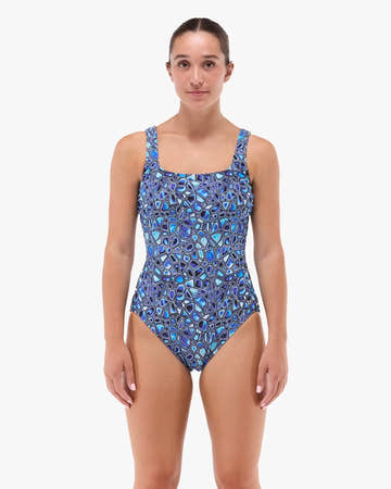 TYR Women's Zellari Durafast Elite Scoop Neck Controlfit One Piece Swimsuit