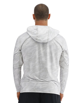 Tyr SunDefense Men's Vented Hooded Shirt - Camohex  Hoodie  Tyr