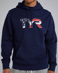 TYR Unisex Ultrasoft Tech Hoodie - USA  Hoodie  Tyr