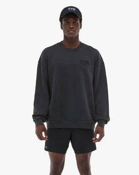 TYR Men's French Terry Crewneck Sweatshirt  Sweatshirt  Tyr