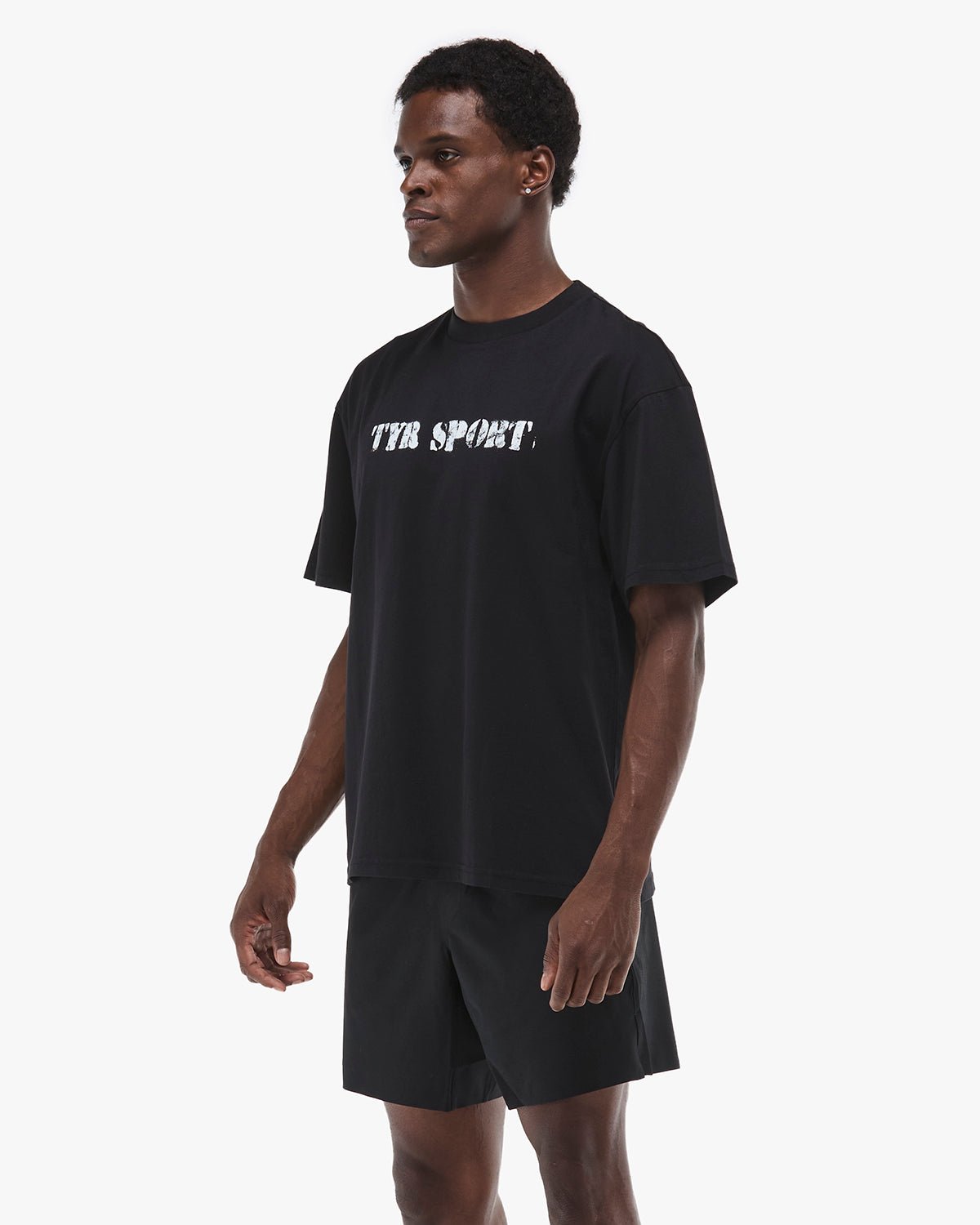 TYR Men's Sport Stencil Graphic Tee  Shirts  Tyr