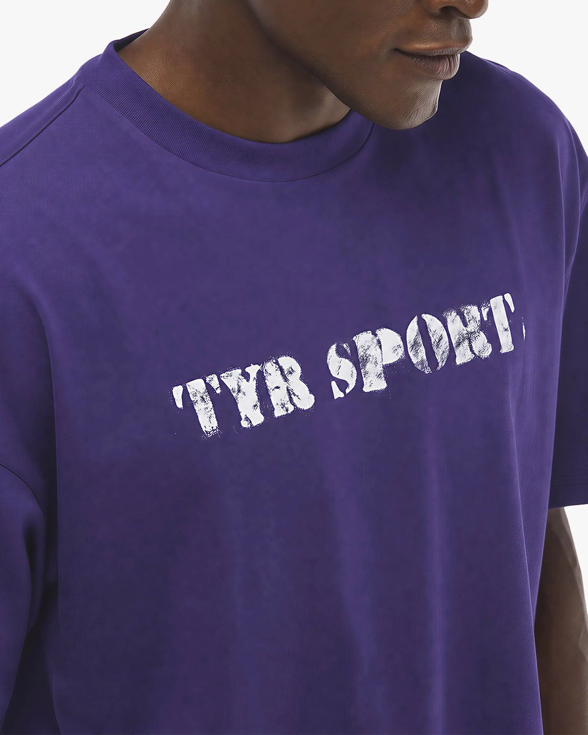 TYR Men's Sport Stencil Graphic Tee  Shirts  Tyr