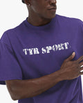 TYR Men's Sport Stencil Graphic Tee  Shirts  Tyr