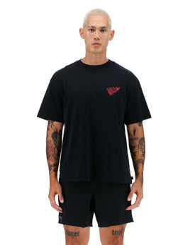 TYR Men's Vintage Wash NYC 26 Medium Weight Cotton Graphic T-Shirt  Shirts  Tyr