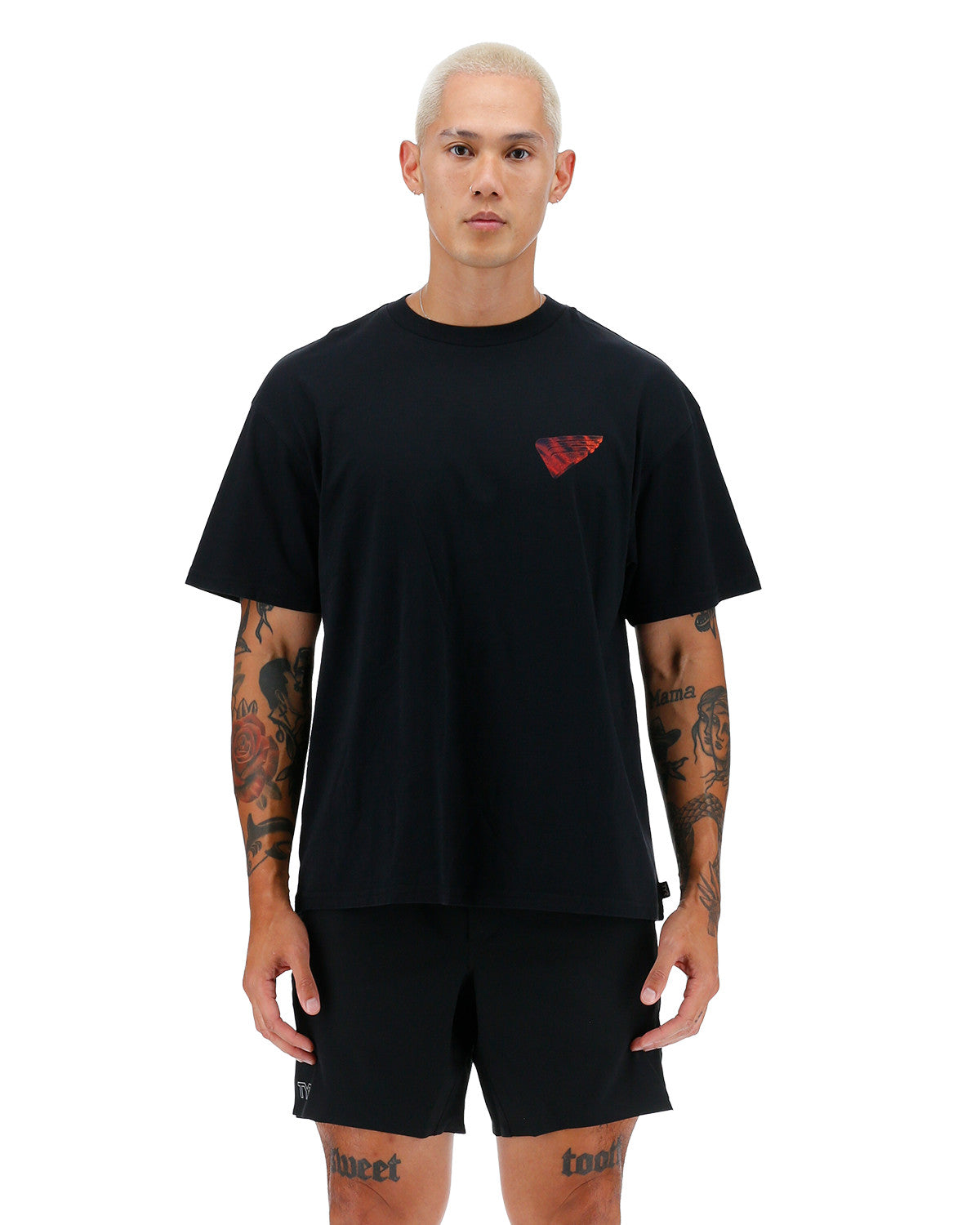 TYR Men's Vintage Wash NYC 26 Medium Weight Cotton Graphic T-Shirt  Shirts  Tyr