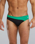 TYR Durafast Elite Men's Brief Swimsuit - Vanguard Splice  Swimming Briefs for Men  Tyr
