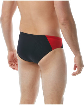 TYR Performance Hexa Men's Blade Racer Brief  Swim Team Prints  Tyr