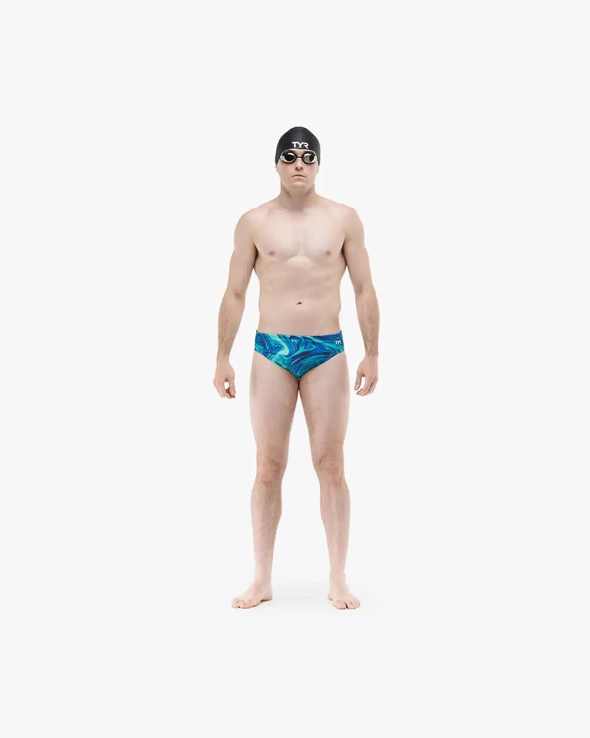 TYR Men's Olea Durafast Elite Swim Briefs  Swimming Briefs for Men  Tyr